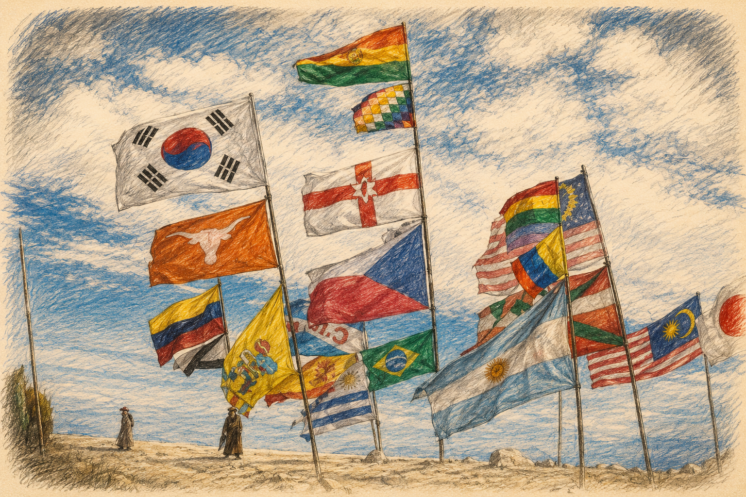 Flags of the World: Texas Edition